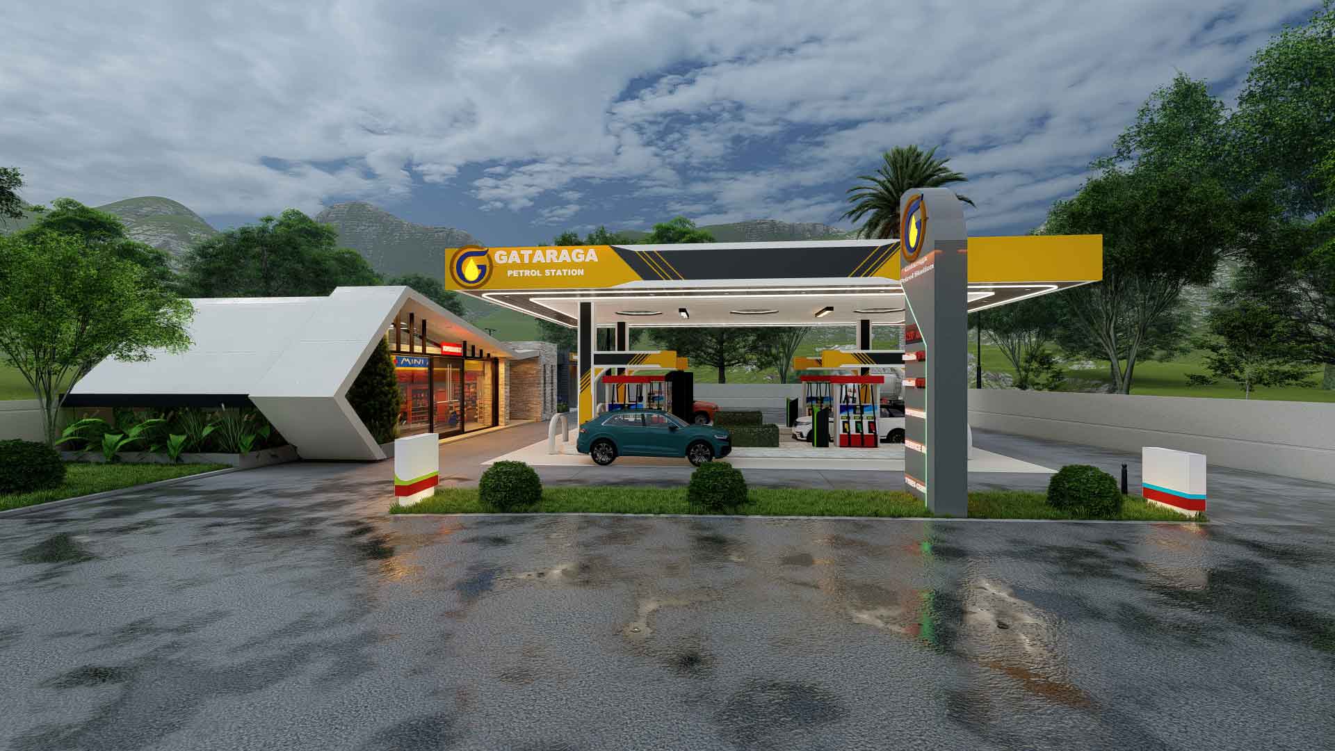 Gataraga petrol station