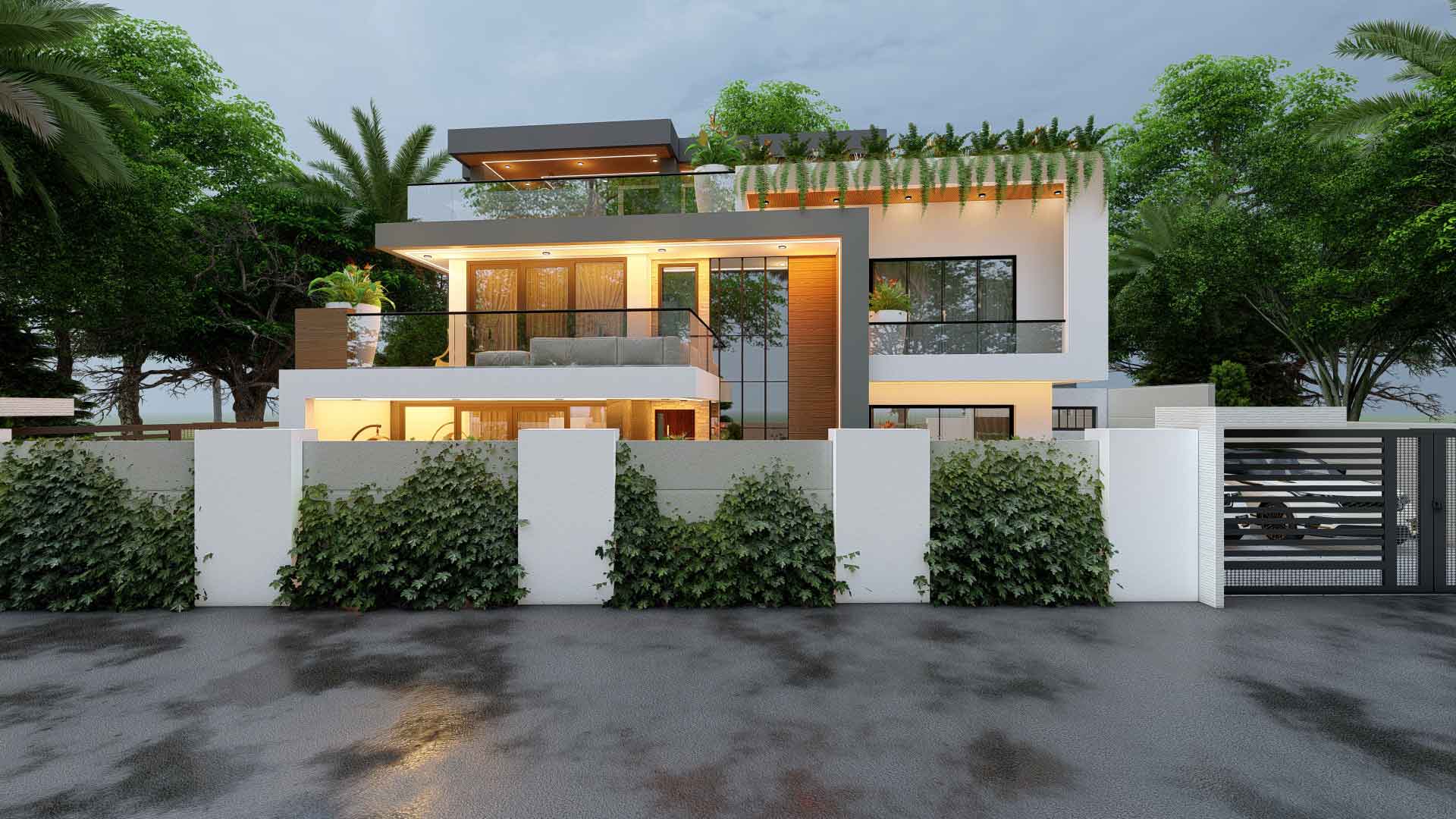 Beautiful residential house